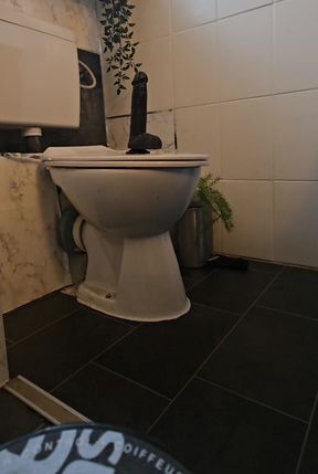 Sissy in Stockings Rides Her Dildo Pt1