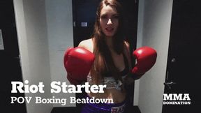 Riot Starter POV Boxing Beatdown 1080 HD WMV