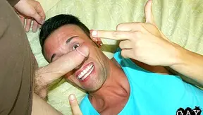 Johnny Forza Craves Blow Job from Sexy Russian Aleksei Pakizhkov – Steamy Gay Payback