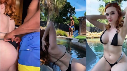 @Amouranth Pool Guy Fucks New