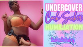 Undercover Cock Sucking Humiliation