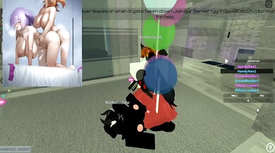 Moth takes a powerful futa lover from behind in a vivid game world