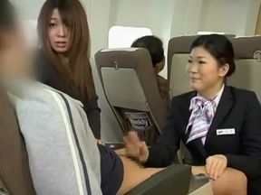 SDDE-138 Handjob Airline