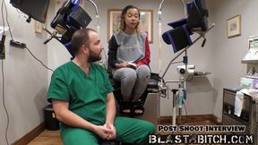 Kalani Luana Sucks Dick Twice and Gets Fucked By Doctor