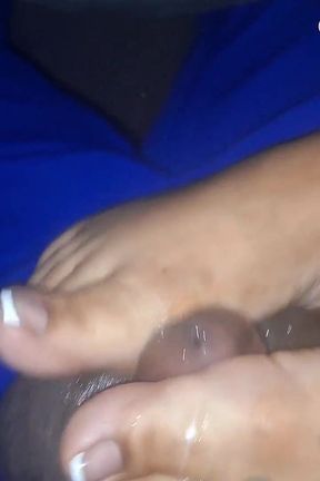 Sinful Married Woman 1st French Pedi Footjob