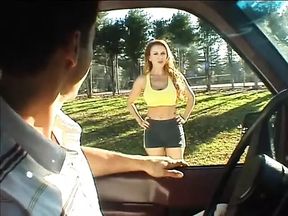 Huge facial after hardcore fuck with adorable redhead MILF