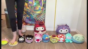 Plushie Stomp - Size 16 Feet Stomping Stuffed Toy Collection