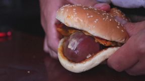 fucking a bacon cheeseburger