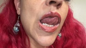 Lip Licking in Blue - 2026