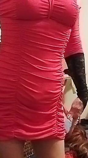 Red Party Time Dress
