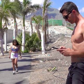 Latina cocksucker Catalina Devil in the public park - Premium version by PureBJ from The Only3x Network