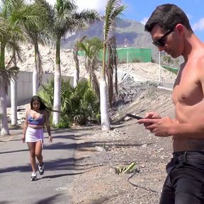 Latina cocksucker Catalina Devil in the public park - Premium version by PureBJ from The Only3x Network