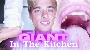 Unaware Giant In The Kitchen 4k