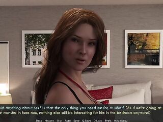 Awam - a Wife and a Stepmother - Sophia Just Desires to Have Her Husband Liam's Big White Dong in Her Warm Vagina - Part 1