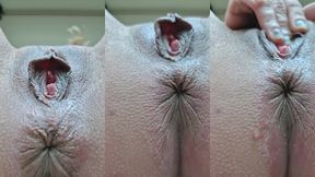 lettywild anus and pussy close up