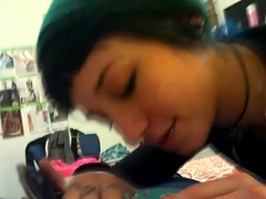 Hot amateur teen blowjob and facial HD video