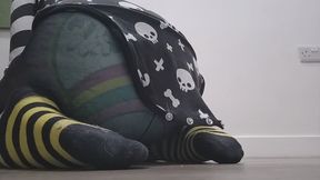 Sitting in my MASSIVE mushy diaper while gaming