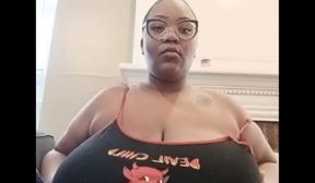 Black BBW Gigantic Tits Fucked