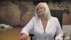 Mature Doctor Enjoys Big Cock in Sperm Clinic