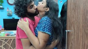 Nighty Romance Part - 1, Vaishnavy and Sharun Raj Hot Romance in Nighty Bedroom Scene