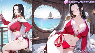 One piece Boa Hancock Vice Admiral Edition – Soaked Sunset Seduction