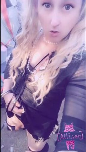 Trans Girl Floods Cute Trap with Loads of Golden Piss