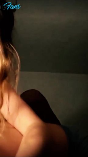Epic moment from &quot;Webcam fun for our fans - intimate foreplay on Friday evening Part 2&quot;