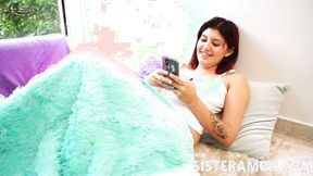 ”Stepsis taking her stepbros prick”