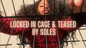 Caged & Teased By Soles