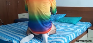 Alpha Dog uses his tied twink on Valentine's Day (raw rough fuck)