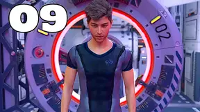 Busty 3D Teen Trapped by Mad Scientist for Sexy Experiments in Space