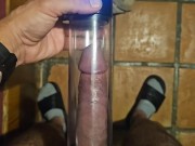 Size matters cock pump first use