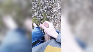 Nubile Man Jizm In The Forest