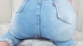 POWERFULL FARTS SOLO IN MY TIGHT PANTS - BY BRUNA PAES - CLIP 2 IN FULL HD
