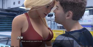 Stranded in Space - Motorboating the Blonde Virgin