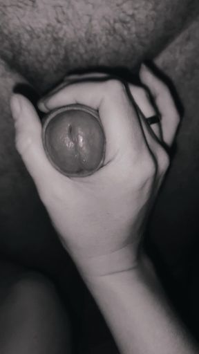 wife plays with my cock