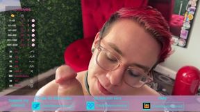 Sensuous Blowjob with Dirty Chat and Eye Contact