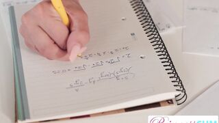 Dick Hungry Student Ohana Petite Convinces Tutor to Fill Her Tiny Pussy Up with His Knowledge