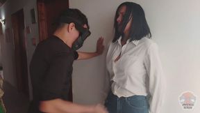 Deep punches to Office Suit Gaby
