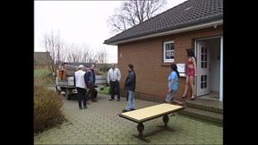 Horny MILF Had Sex on Top of the Truck While It Was Running