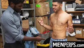 Framed Fcked: This Twink Gets More Than a Strip Search from Dirty Mall Cops – 18+