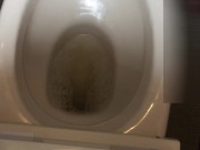 強化合宿中の濃いおしっこ