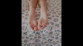 Soles View Masturbation & Orgasm 3:30