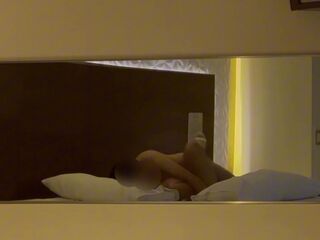 POV Cogiendo frente al espejo con mi'mante en un motel