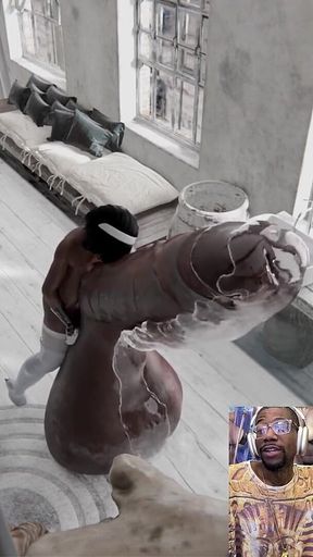 Transgender Kiriko Rides Cock, Ebony Trans 2b Cums Hard, Trans Kaine Jerks off & Cums, Compilation