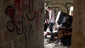 fucking arab boy outdoor by blond twink