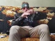 Fighting with my dick for craziest orgasm ever