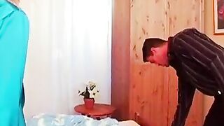 Clothed females hard fucked