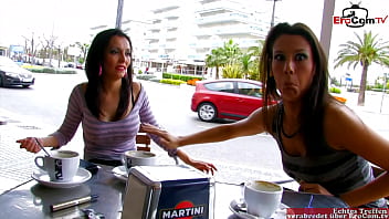 spanish latina milf pick up on street for porn