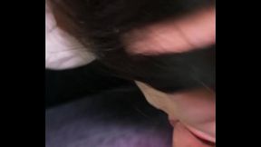 Very fast cumshot with my deep throat - VERTICAL VIDEO